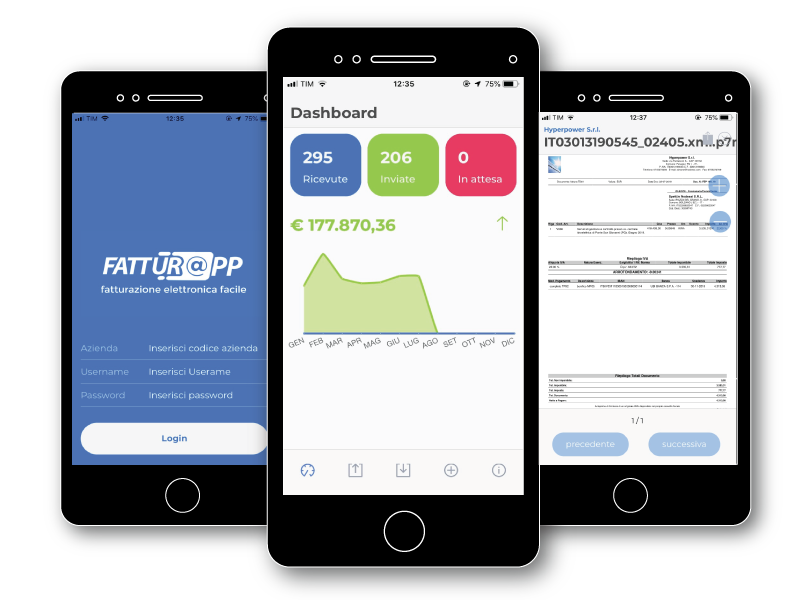 app fatture elettroniche